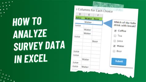 how to analyze survey results in excel|Using Excel for Analyzing Survey Questionnaires .